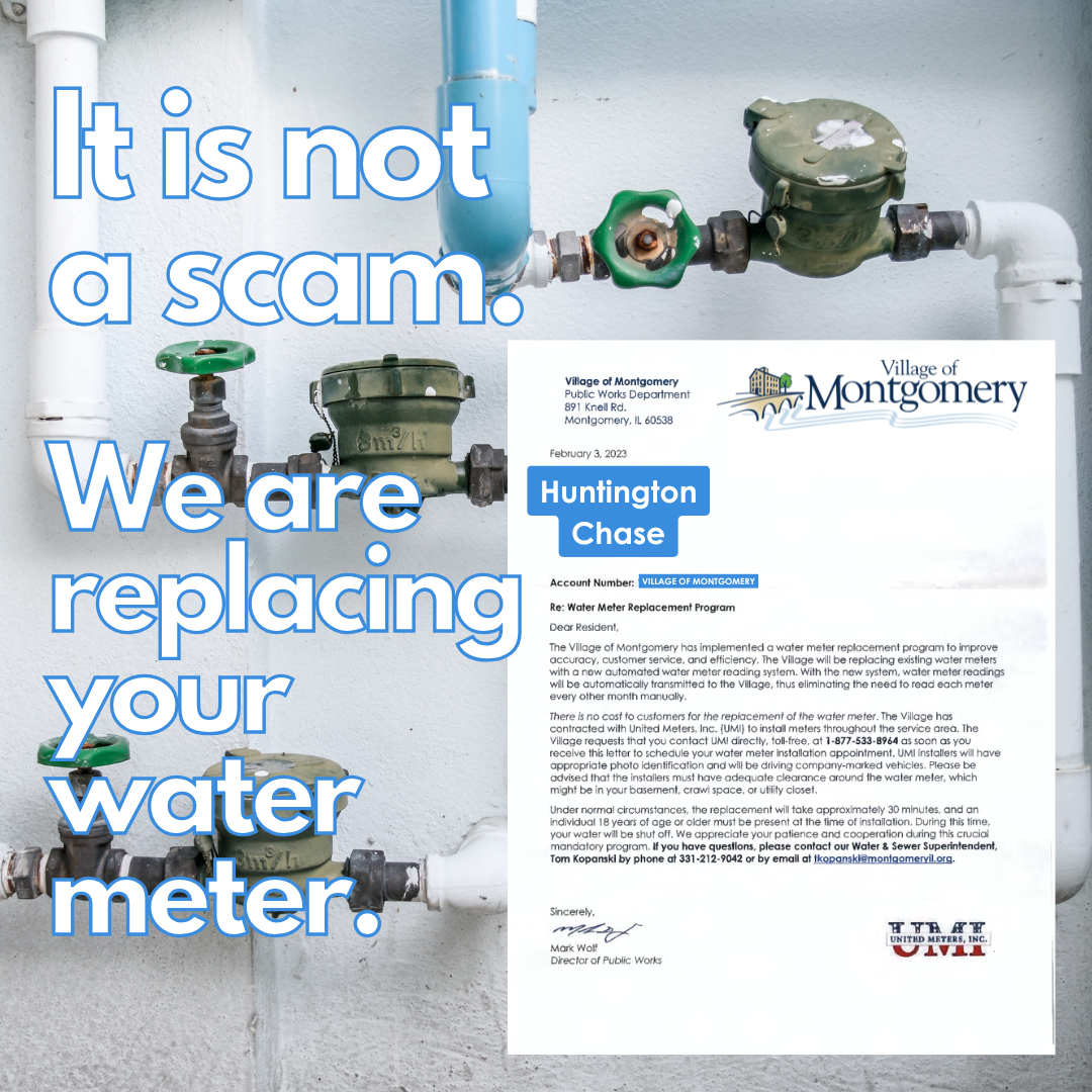 Water Meter Replacement - Not a Scam Social Media Post